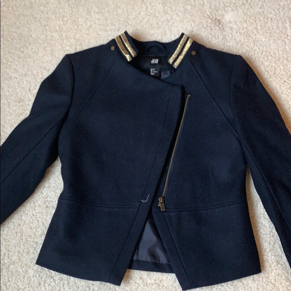 H&M military jacket xs